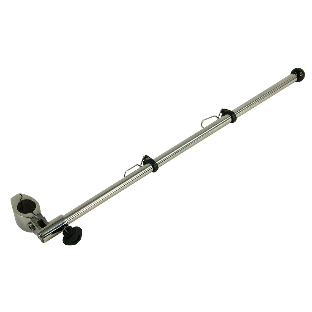 Whitecap Clamp-On Flag Pole - 1/2" Diameter Stainless Steel Clamp & Pole S-5011 — Quality Boat Parts