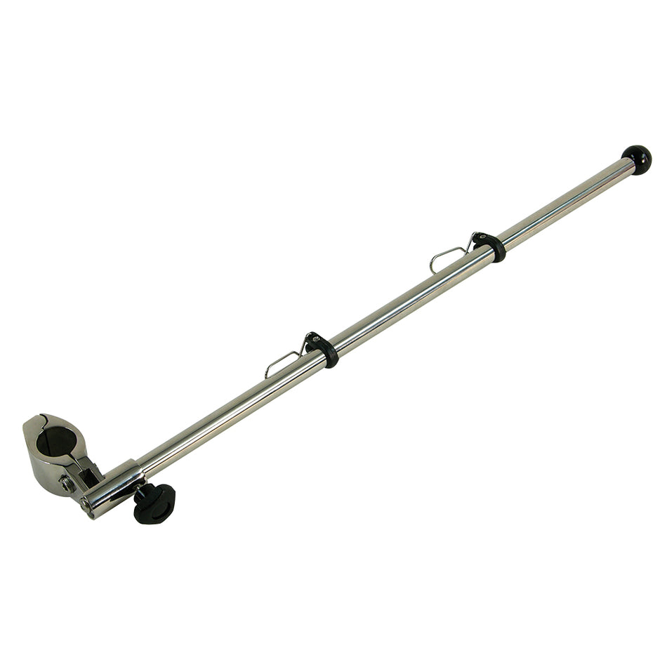 Whitecap Clamp-On Flag Pole - 1/2" Diameter Stainless Steel Clamp & Pole S-5011 — Quality Boat Parts