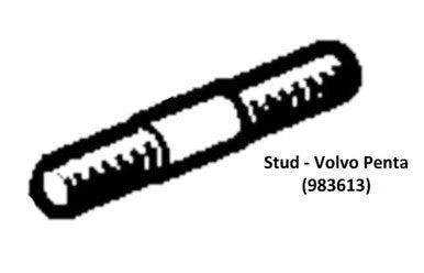 Volvo Penta Stud - Volvo Penta (983613) — Quality Boat Parts