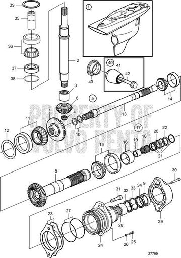 Volvo Penta Six Point Socket Screw - Volvo Penta (984450) — Quality Boat Parts