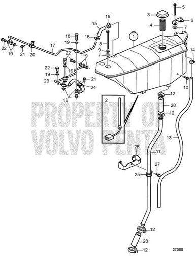 Volvo Penta Flange Screw (984733) — Quality Boat Parts