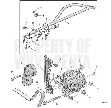 Volvo Penta Flange Screw - Volvo Penta (984752) — Quality Boat Parts