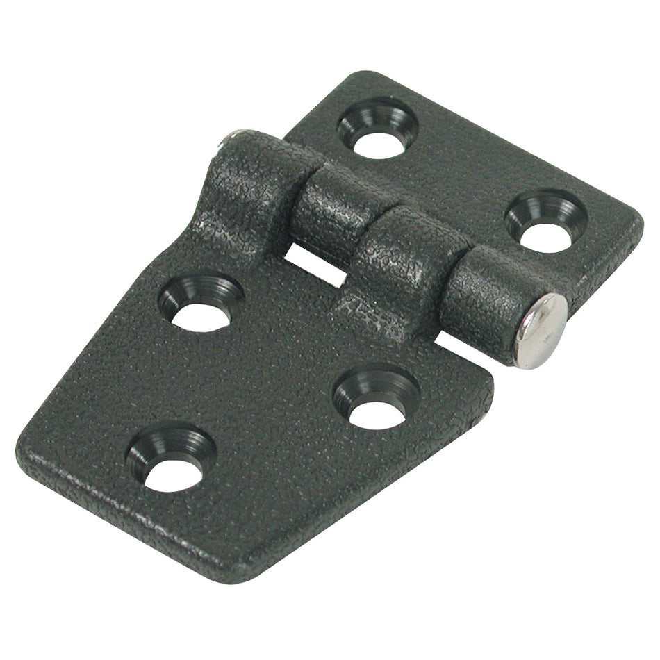 Whitecap Shortside Door Hinge - Black Nylon - 1-3/8" x 2-1/4" S-3032 — Quality Boat Parts