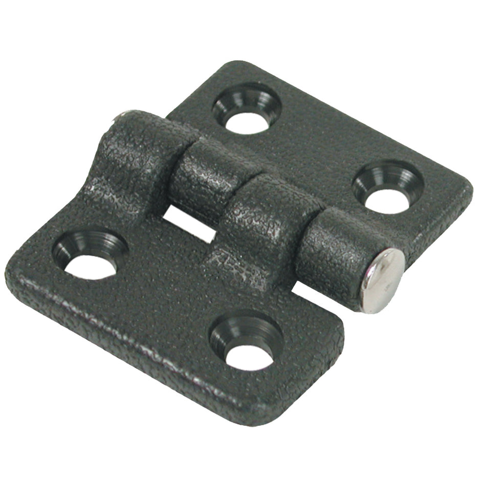 Whitecap Butt Hinge - Black Nylon - 1-1/2" x 1-3/8" S-3034 — Quality Boat Parts
