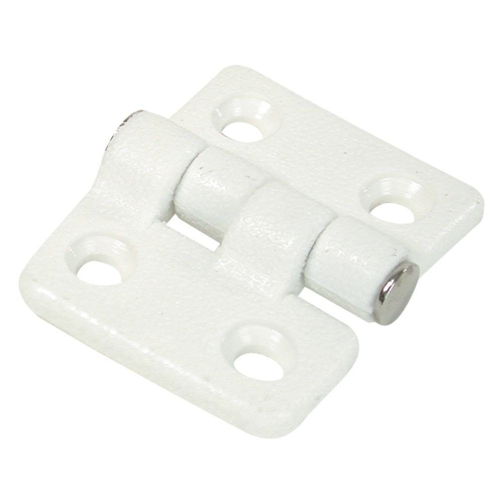 Whitecap Butt Hinge - White Nylon - 1-1/2" x 1-3/8" S-3035 — Quality Boat Parts