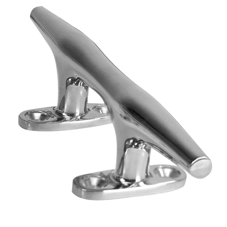 Whitecap Heavy Duty Hollow Base Stainless Steel Cleat - 10" 6111 — Quality Boat Parts