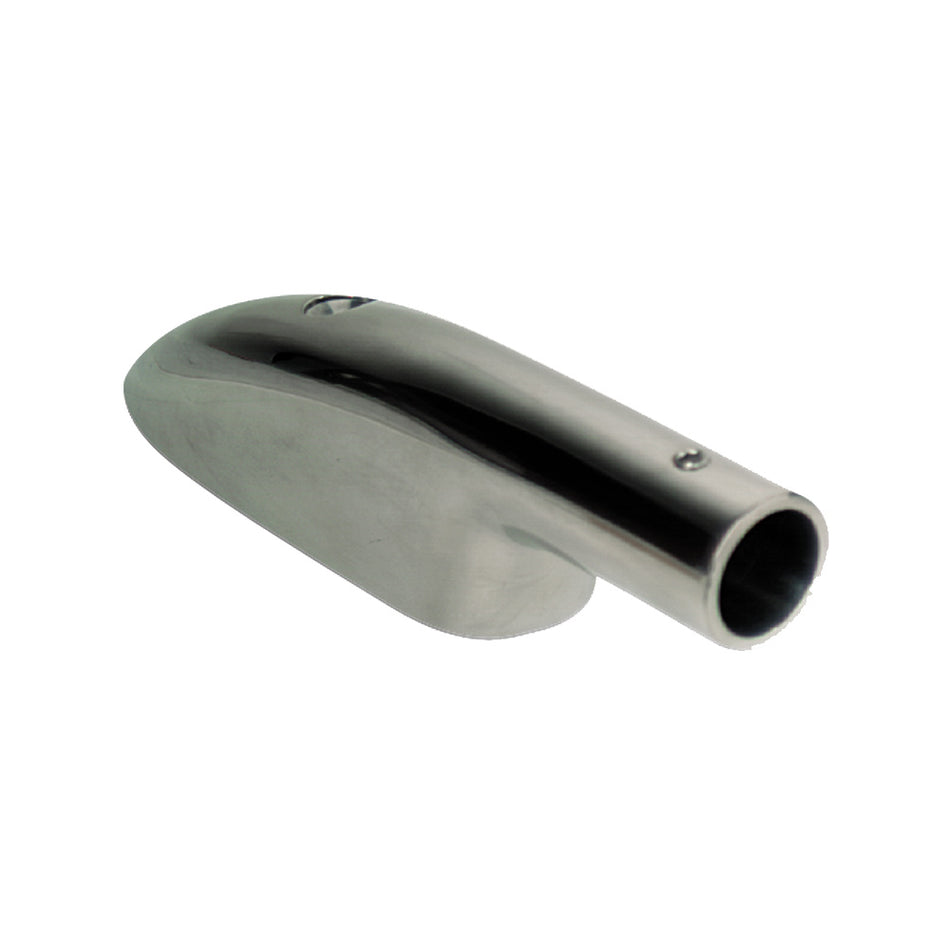 Whitecap End-Top Mounted 90° - 316 Stainless Steel - 7/8" Tube O.D. 6130 — Quality Boat Parts