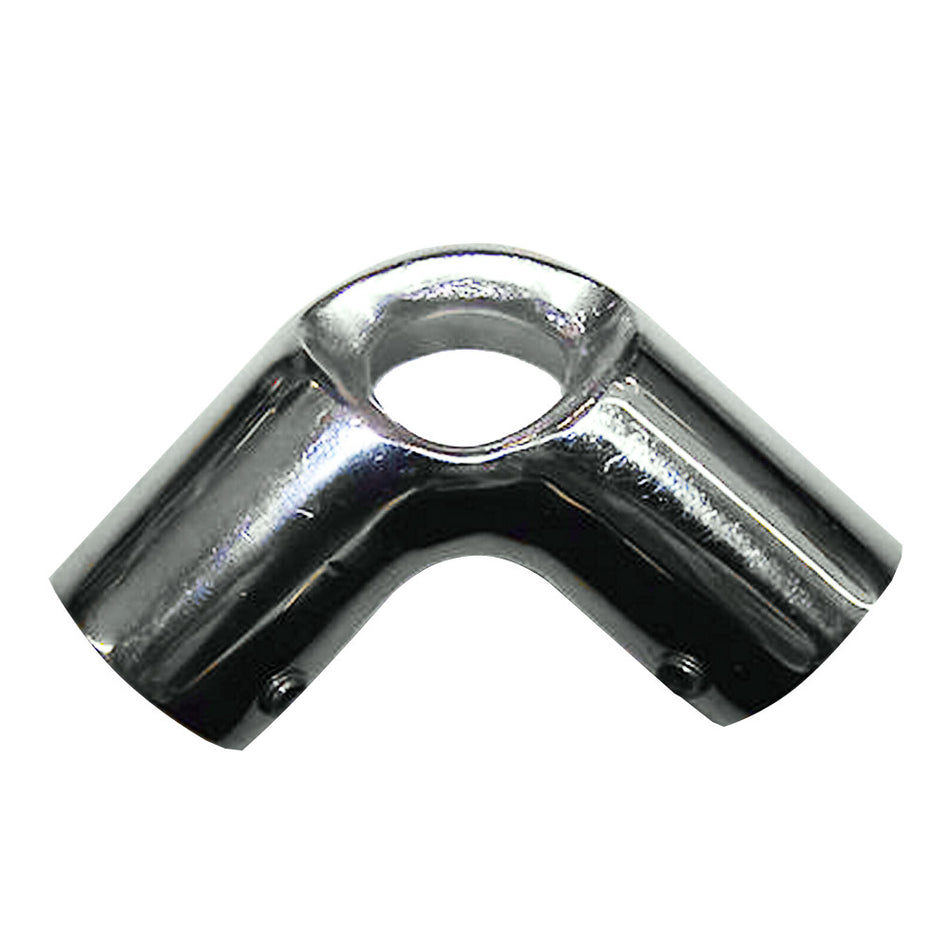 Whitecap 1" O.D. 90° SS Elbow & Eye Anchor 6192 — Quality Boat Parts