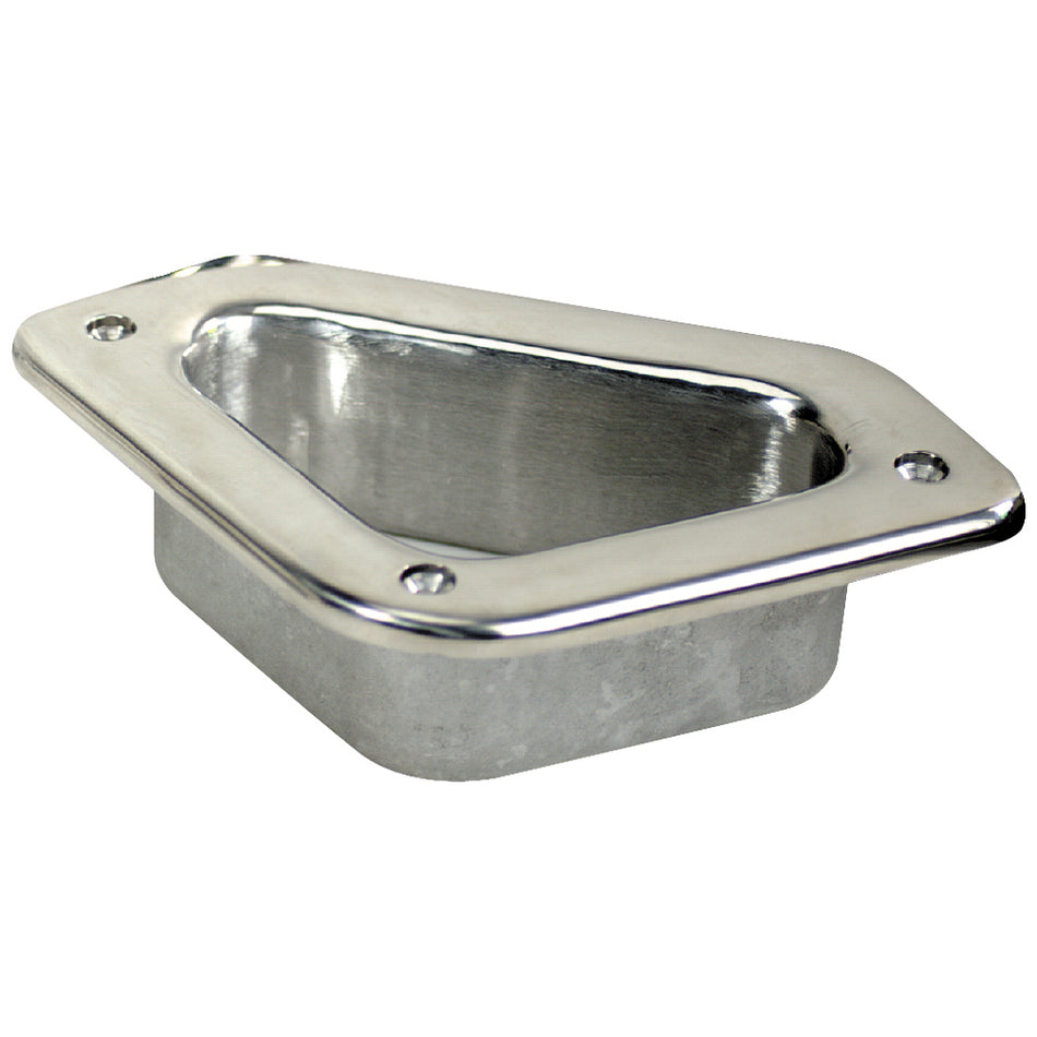 Whitecap Hawse Pipe - 316 Stainless Steel - 4-3/4" x 2-3/4" 6349 — Quality Boat Parts
