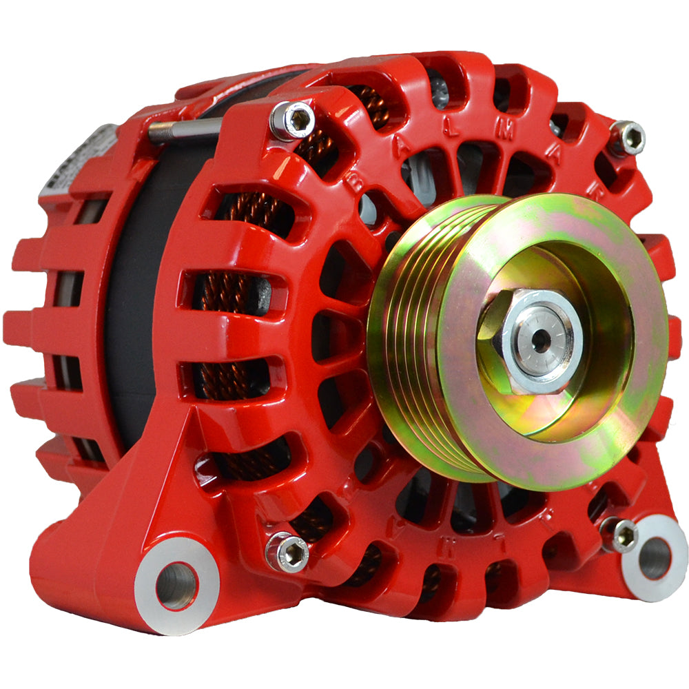 Balmar Alternator Vortec Internal Reg K6 Serpentine Pulley - 170A - 12V XT-VT-170-IR — Quality Boat Parts