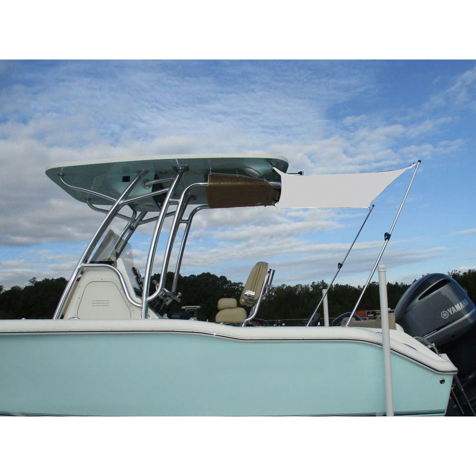 Carver 6' T-Shade T-Top Shade Extension - White TS6-WHT — Quality Boat Parts