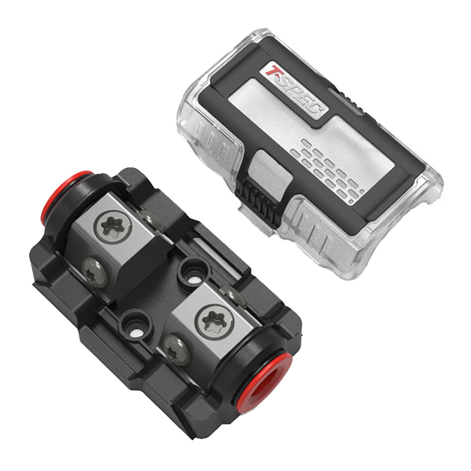 T-Spec VDMANL DUAL Mini-ANL Fuse Holder - 1/0 to 4/8 AWG VDMANL — Quality Boat Parts