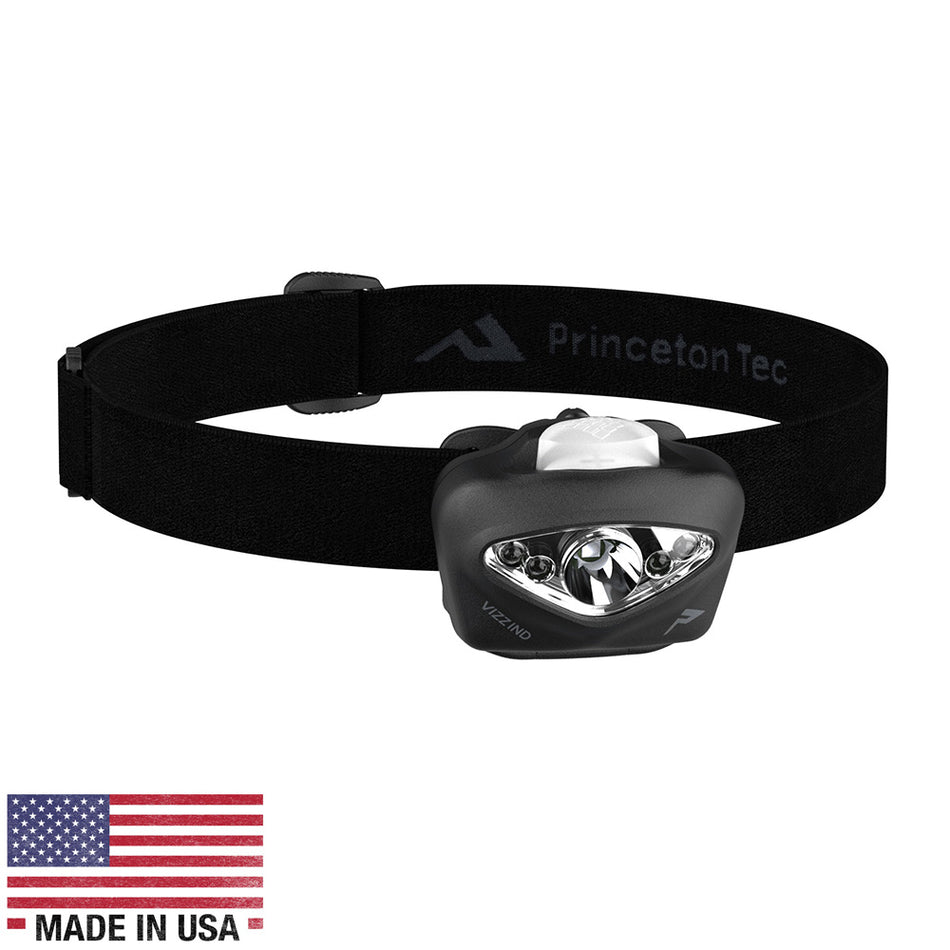 Princeton Tec VIZZ Industrial LED Headlamp - Black VIZZ-IND — Quality Boat Parts