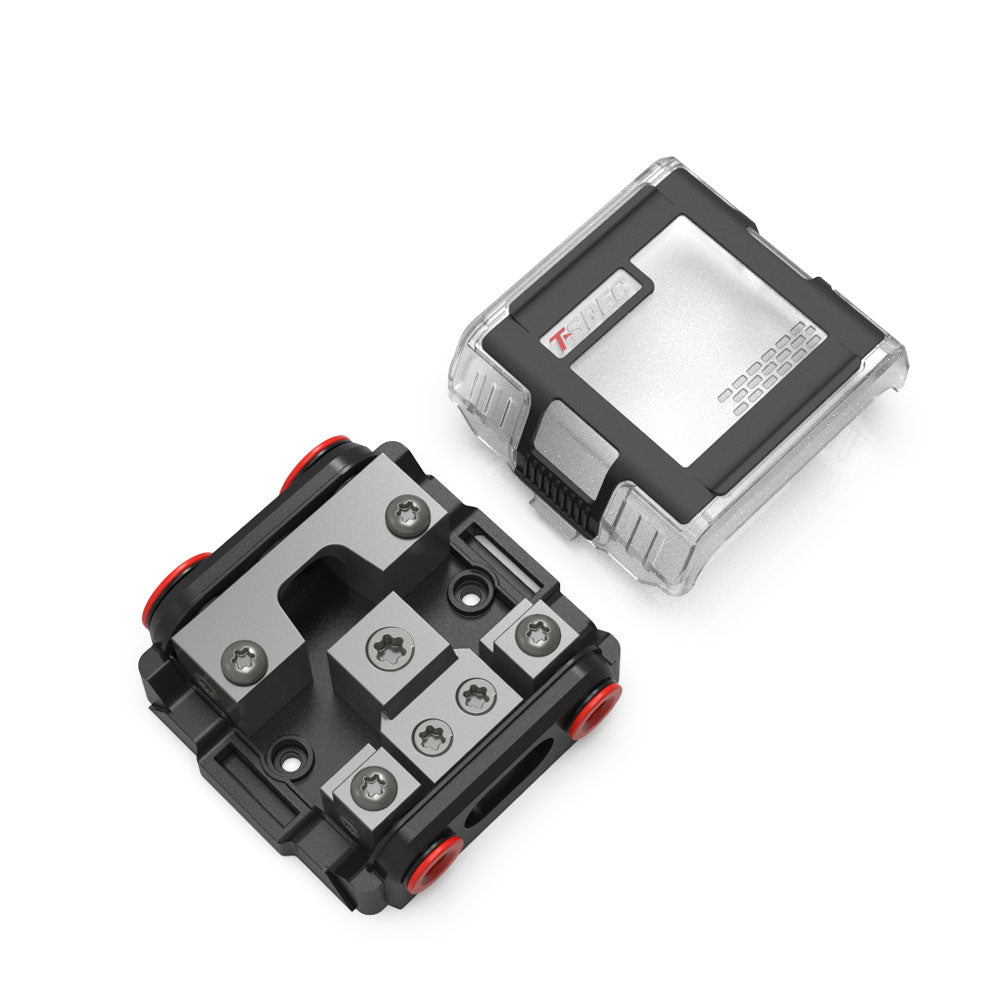 T-Spec VPNB2 MANL 2 Position All-In-One Distribution Block w/Cover VPNB2 — Quality Boat Parts
