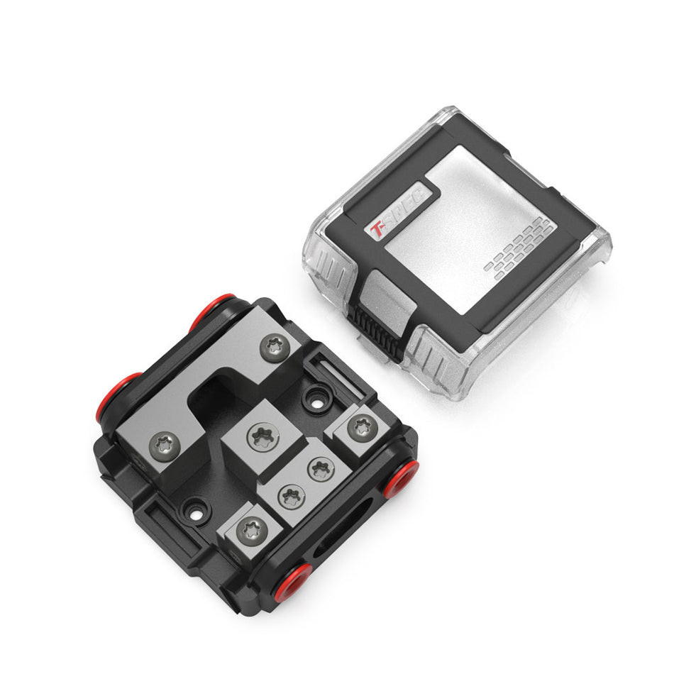 T-Spec VPNB2 MANL 2 Position All-In-One Distribution Block w/Cover VPNB2 — Quality Boat Parts