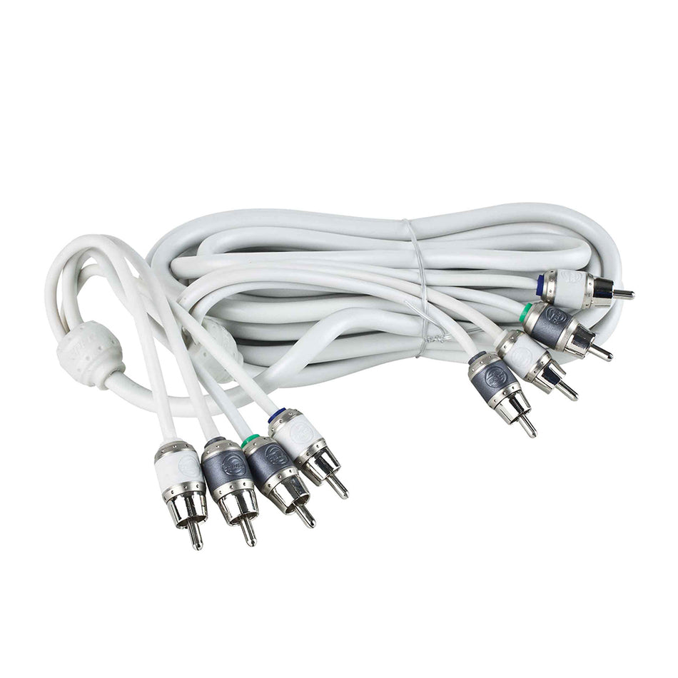 T-Spec V10 Series RCA Audio Cable - 4 Channel - 17' (5.18 M) V10R174 — Quality Boat Parts