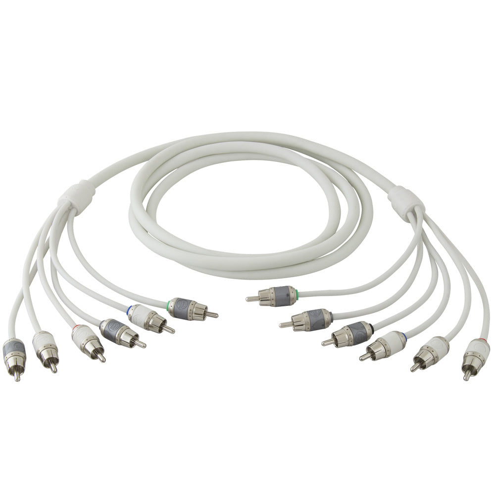 T-Spec V10 Series RCA Audio Cable - 6 Channel - 17' (5.18 M) V10R176 — Quality Boat Parts