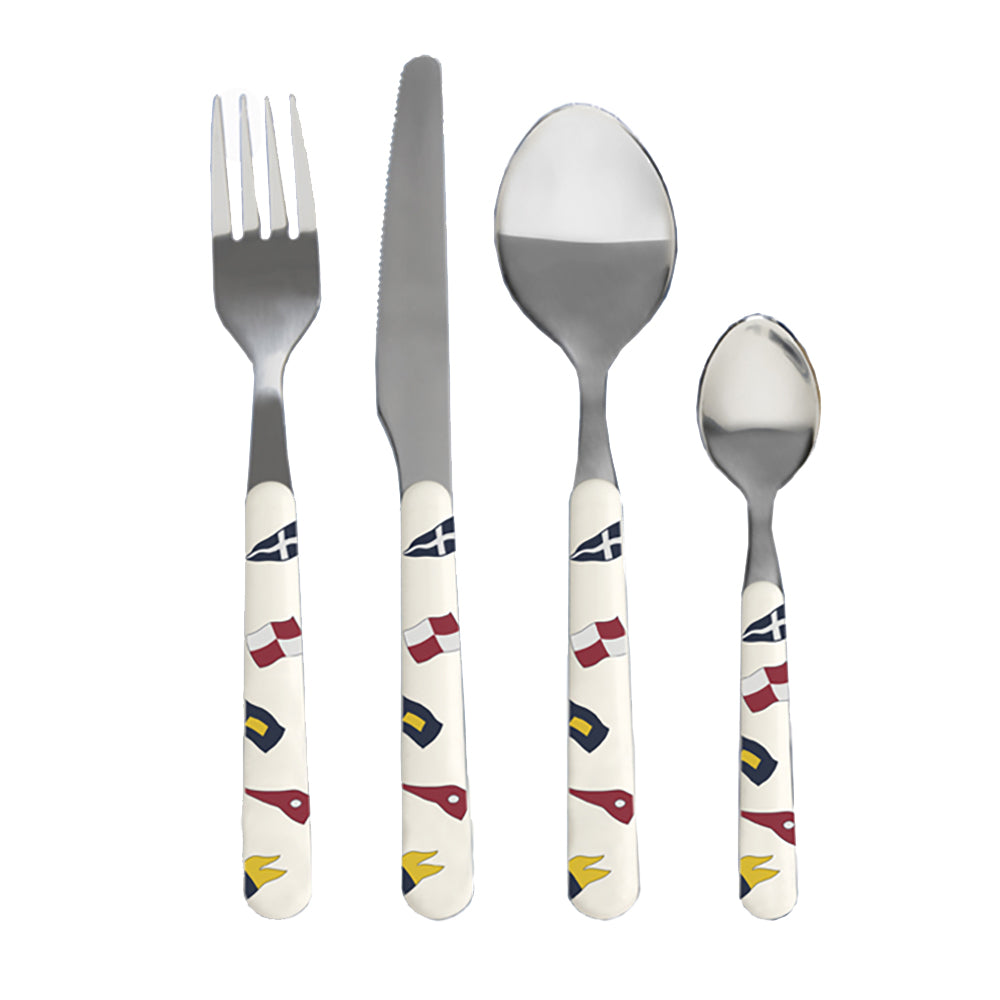 Marine Business Cutlery Stainless Steel Premium - REGATA - Set of 24 12025 — Quality Boat Parts