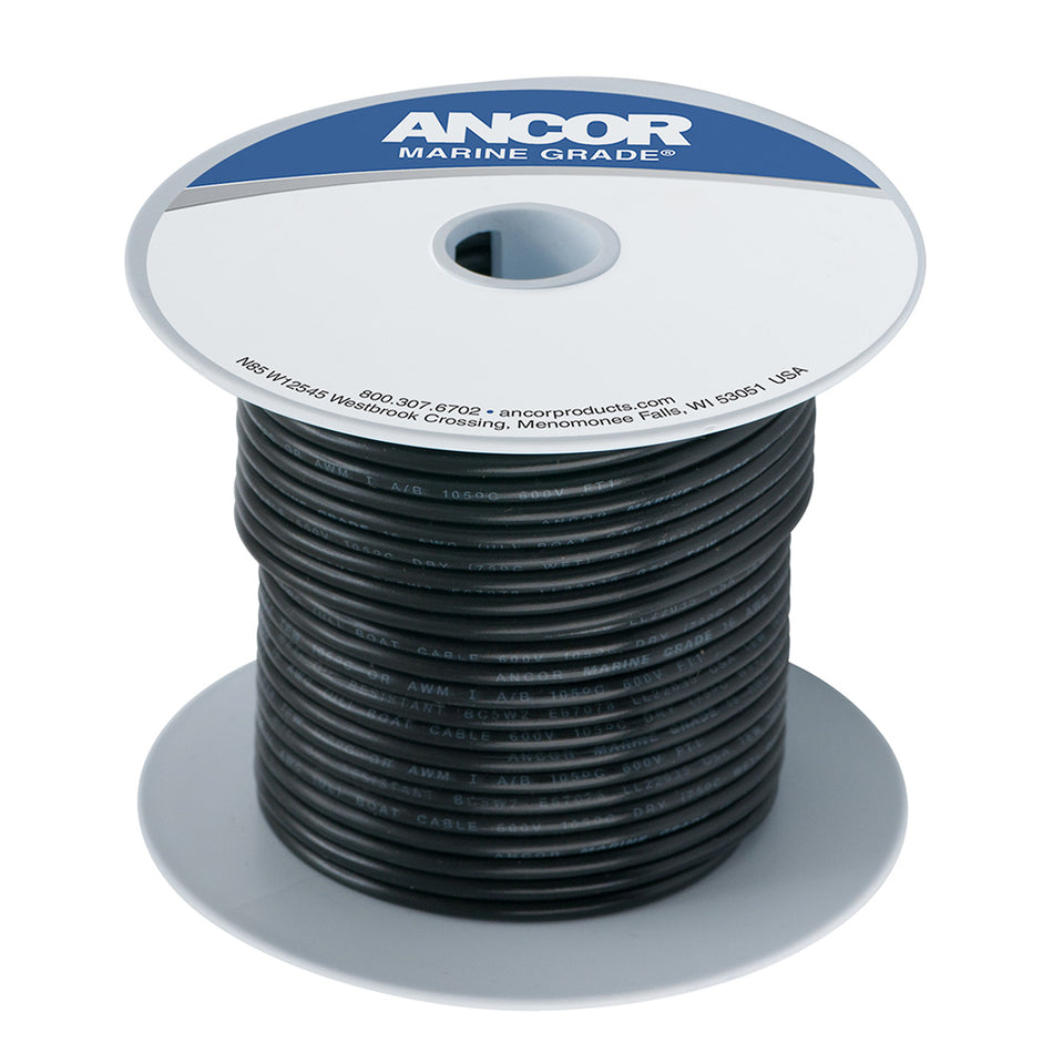 Ancor Black 12 AWG Primary Wire - 1,000' 106099 — Quality Boat Parts
