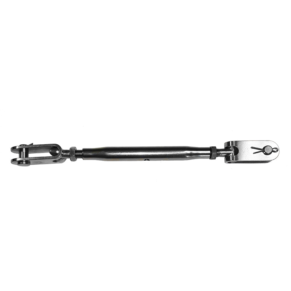 C. Sherman Johnson Jaw/Jaw Tubular Turnbuckle T-Style 3/8-24 Thread 06-110 — Quality Boat Parts