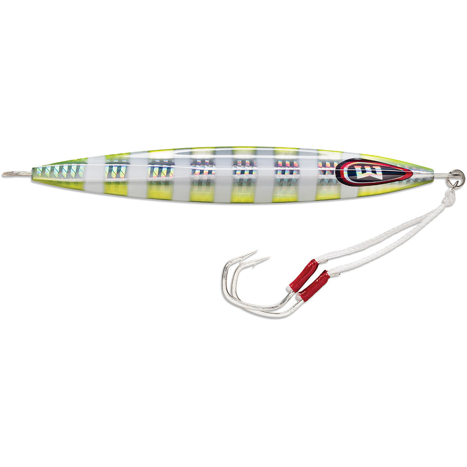 Williamson Kensaki 280 Jig - 7.25" - 9-7/8oz - Chartreuse Blink KSJX280CB — Quality Boat Parts