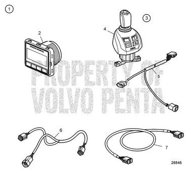 Volvo Penta Cable (V2) - Volvo Penta (21421926) — Quality Boat Parts