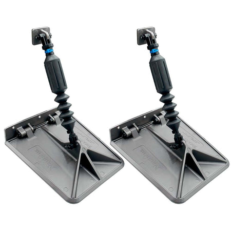 Nauticus SX 9.5 x 10 Smart Tabs 16-18' Boats w/60lb Actuators - 60-150HP - Gunmetal Grey SXG9510-60 — Quality Boat Parts