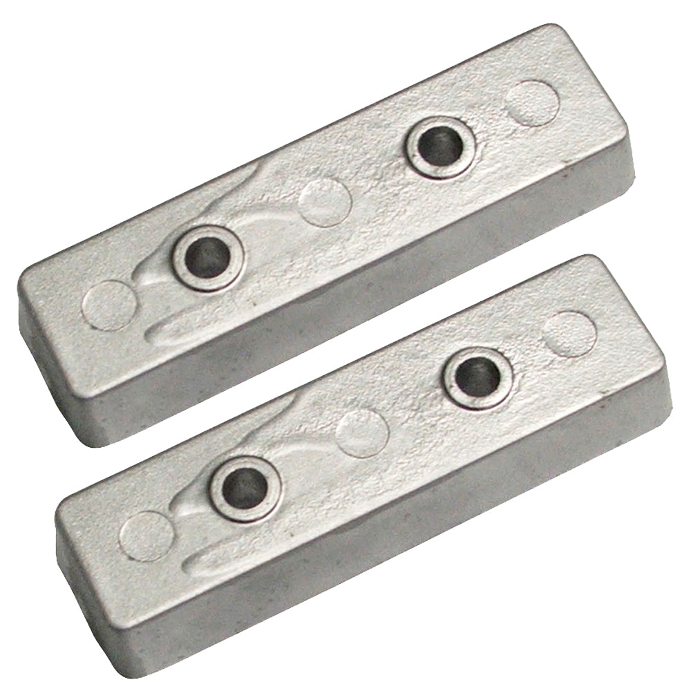 Tecnoseal TEC-BNT Bennett Trim Tab Anode - Zinc - Pair TEC-BNT — Quality Boat Parts