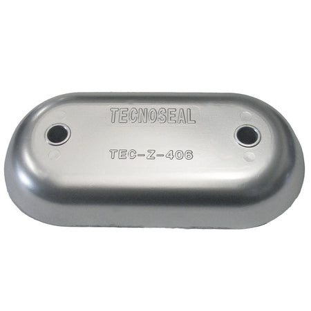 Tecnoseal Z406 Hull Plate Anode - Zinc TEC-Z-406 — Quality Boat Parts