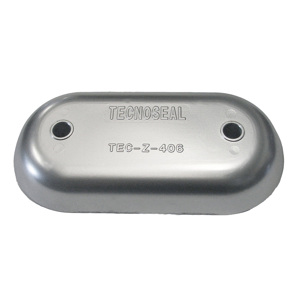 Tecnoseal Magnesium Hull Plate Anode 8-3/8" x 4-1/32" x 1-1/16" TEC-Z-406MG — Quality Boat Parts