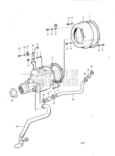 Volvo Penta Bushing - Volvo Penta (832820) — Quality Boat Parts