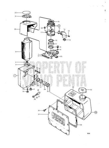 Volvo Penta Cover - Volvo Penta (834576) — Quality Boat Parts