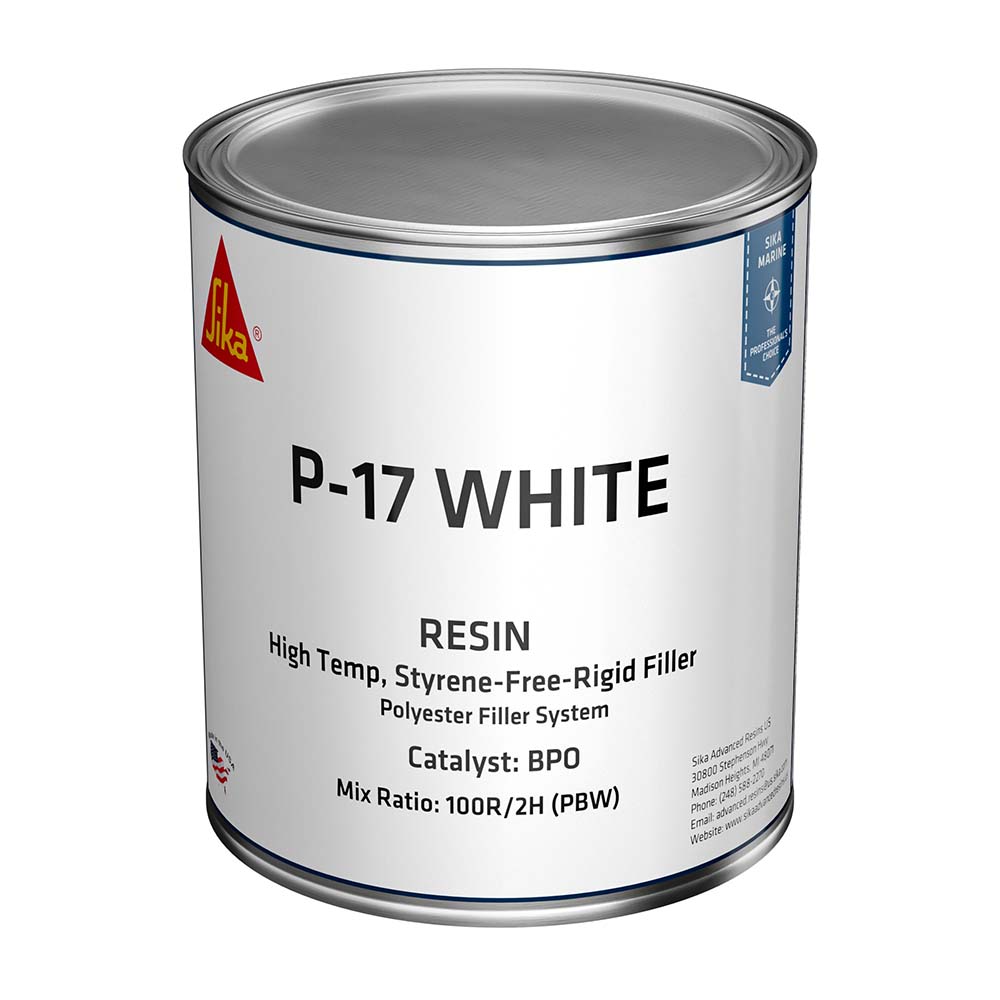 Sika SikaBiresin® AP017 White Base Quart Can BPO Hardener Required 658975 — Quality Boat Parts