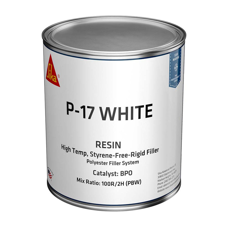 Sika SikaBiresin® AP017 White Base Quart Can BPO Hardener Required 658975 — Quality Boat Parts