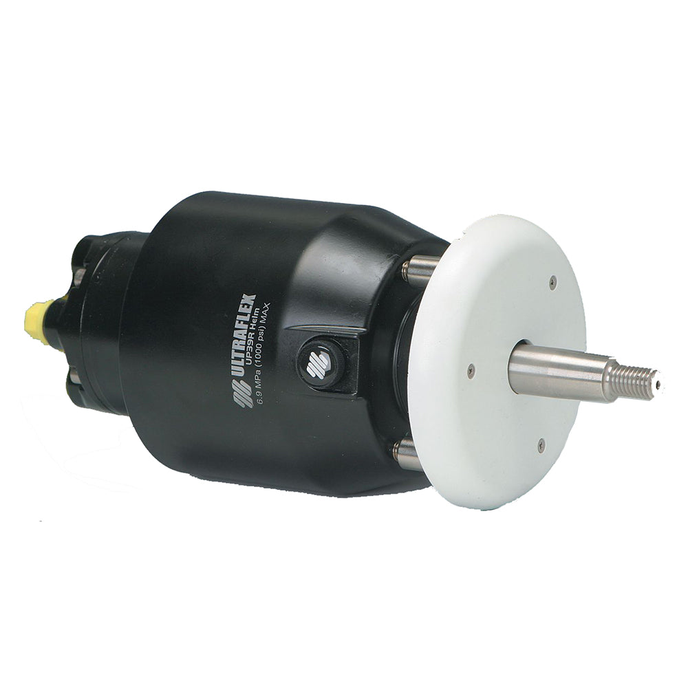 Uflex UP28R Rear Mount Helm 1.7 cu. 3/4" Tapered Stainless Steel Shaft UP28R — Quality Boat Parts