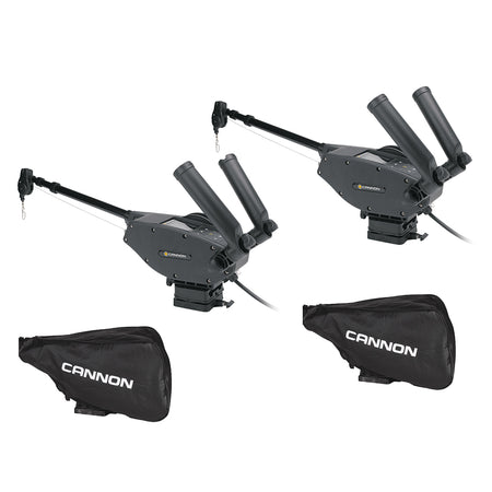 Cannon Optimum™ 10 BT Electric Downrigger 2-Pack w/Black Covers 1902335X2/COVERS — Quality Boat Parts