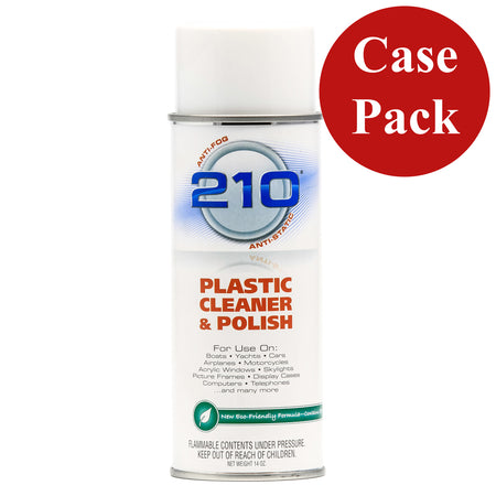 Camco 210 Plastic Cleaner Polish - 14oz Spray - Case of 12 40934CASE — Quality Boat Parts