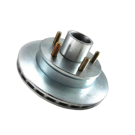Load Rite Rotor Complete Kit Vented 9.75" Integral, No Grease 5 Stud Dacromet Finish Knott 4265.47K — Quality Boat Parts