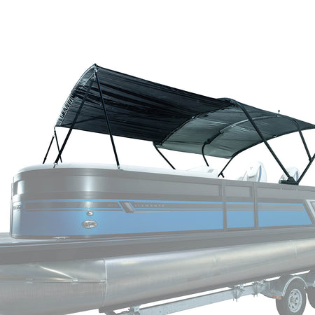 SureShade Bimini Extension f/Power Bimini - 6' Black Hardware w/Black Canvas 2022002187 — Quality Boat Parts