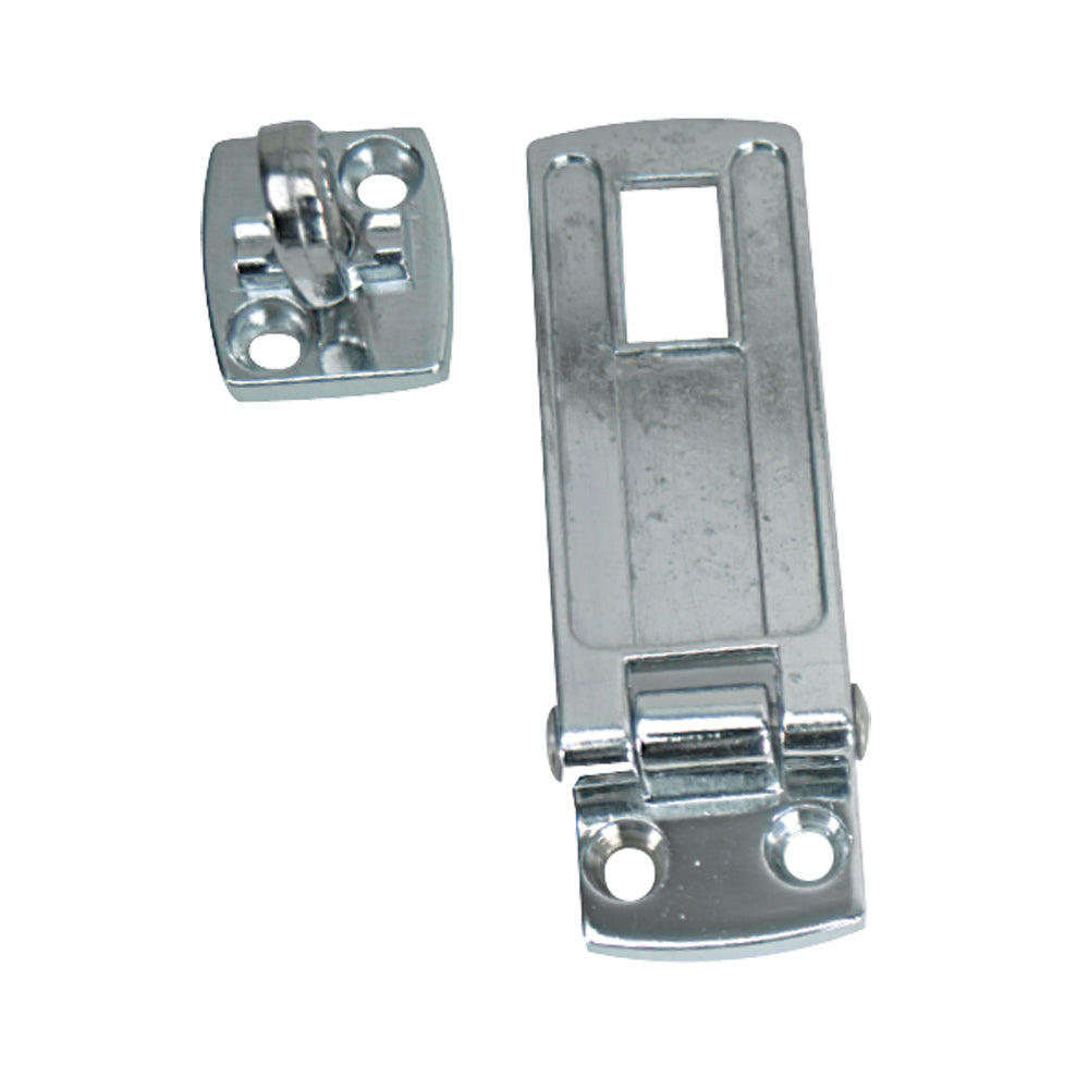 Whitecap Swivel Safety Hasp - CP/Zamac - 1-1/8" x 3" S-1400C — Quality Boat Parts