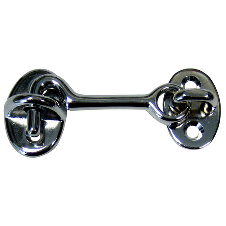 Whitecap Cabin Door Hook - CP/Brass - 2" S-1401C — Quality Boat Parts