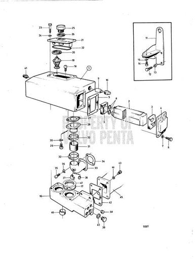 Volvo Penta Gasket - Volvo Penta (862600) — Quality Boat Parts