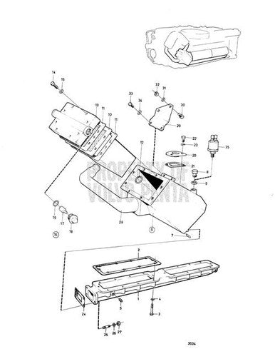Volvo Penta Gasket - Volvo Penta (862702) — Quality Boat Parts