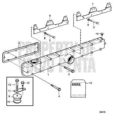 Volvo Penta Anchorage - Volvo Penta (865659) — Quality Boat Parts
