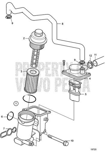 Volvo Penta Filter Insert - Volvo Penta (8692305) — Quality Boat Parts