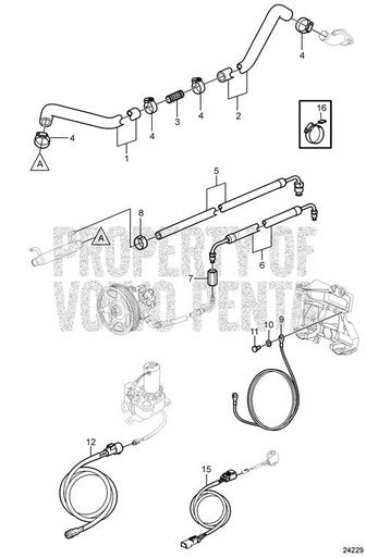 Volvo Penta Cover - Volvo Penta (3858532) — Quality Boat Parts