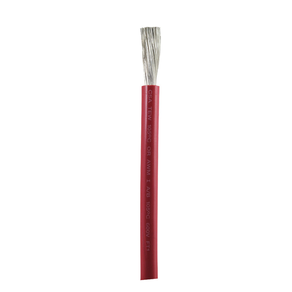 Ancor Red 1 AWG Battery Cable - Sold By The Foot 1155-FT — Quality Boat Parts