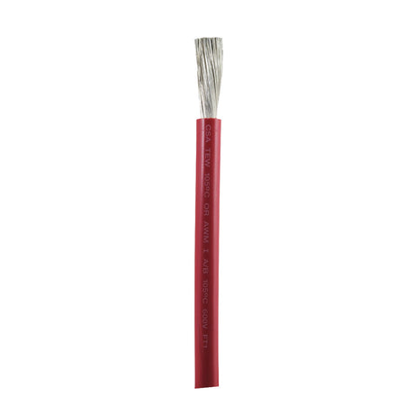 Ancor Red 1 AWG Battery Cable - Sold By The Foot 1155-FT — Quality Boat Parts