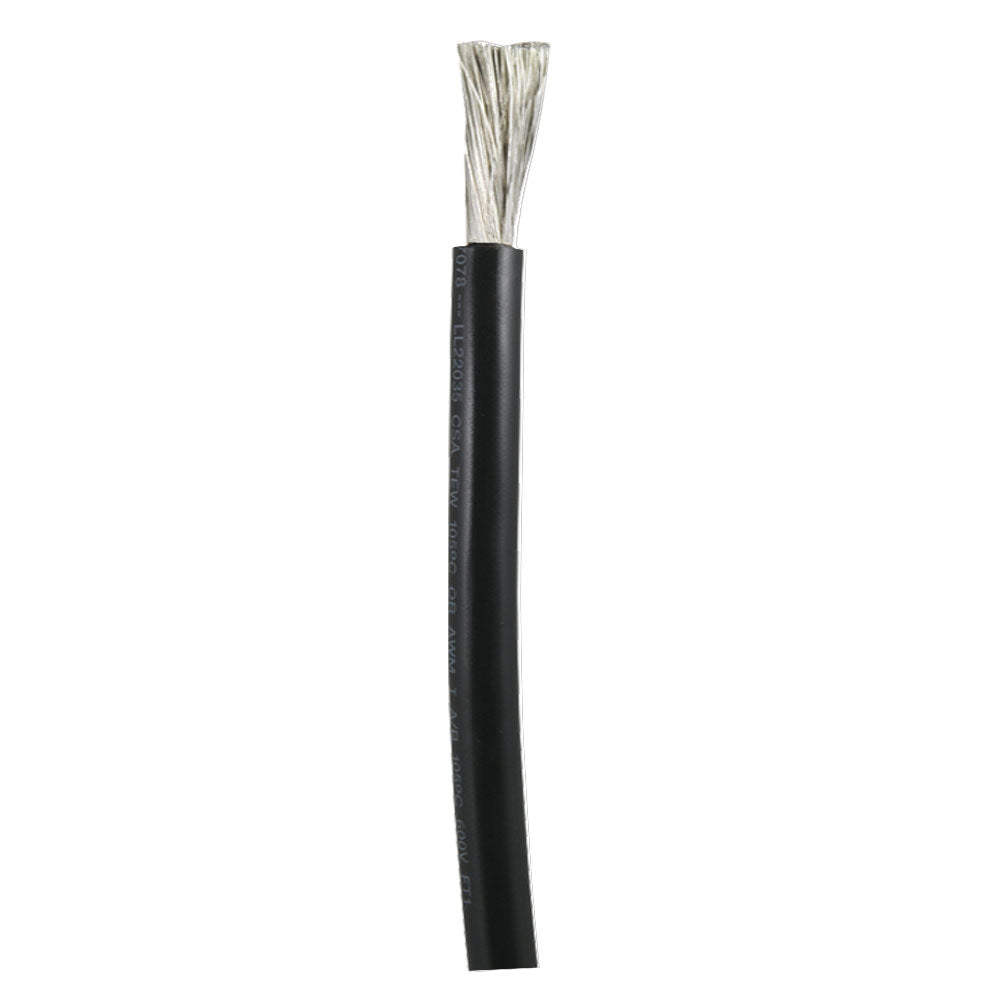 Ancor Black 2/0 AWG Battery Cable - Sold By The Foot 1170-FT — Quality Boat Parts