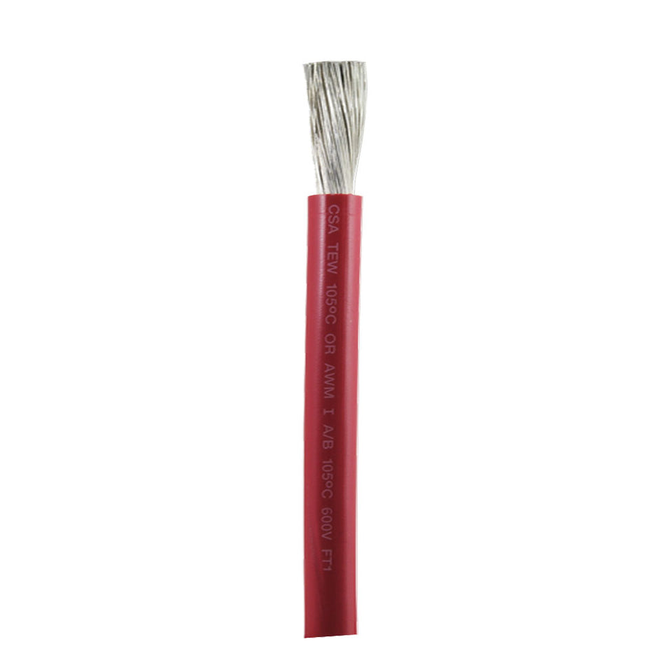 Ancor Red 2/0 AWG Battery Cable - Sold By The Foot 1175-FT — Quality Boat Parts